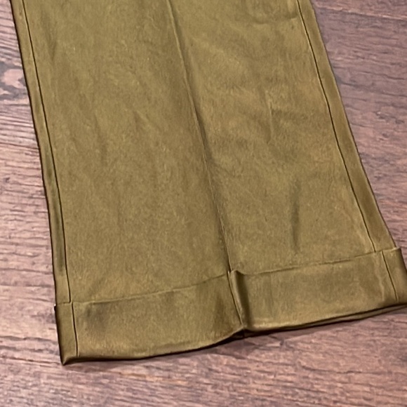 NWT Christian Dior Green Pants Size 8 - Picture 4 of 11